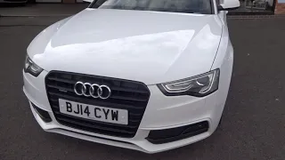 2014 14 AUDI A5 QUATTRO BLACK EDITION S-TRONIC