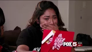 FOX5 SURPRISE SQUAD: Struggling Mom Falls to Knees After "Life-Changing" Gift from Santa