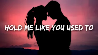 Zoe Wees - Hold Me Like You Used To (Lyrics)