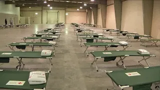 Shelter Open For Homeless That Were In Tent Camp