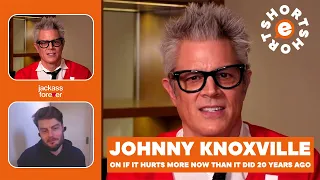 Johnny Knoxville: Does it hurt more now than it did back then? #shorts #Jackass #JackassForever