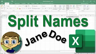 Excel Split Names Tutorial