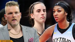 Pat McAfee Apologizes For Caitlin Clark Comments, Angel Reese Speaks On WNBA Popularity