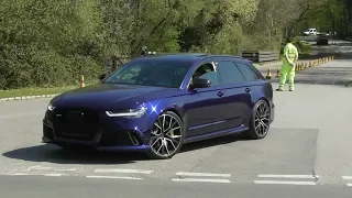 Audi's Leaving a Car Show  April 2019 pt1