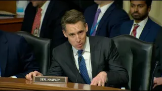 Hawley Questions Nominee On Biden Admin's Censorship, Suppression Of COVID Origin Information