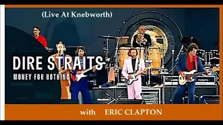 Dire Straits with Eric Clapton - Money For Nothing (Live At Knebworth)