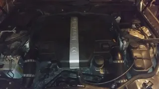 W211 2003 E320 ENGINE SOUND, TAPPING/RATTLING Part 1, Timing Chain? Timing Chain Tensioner? Or What?