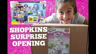 SHOPKINS SEASON 10 MINI PACKS, SURPRISE BLIND BAGS AND MINI MART