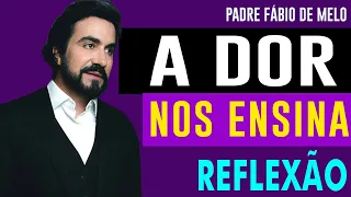 A DOR NOS ENSINA!!! Padre Fabio de Melo  - video  REFLEXÃO