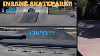 INSANE SKATEPARK ALL TO OURSELVES!