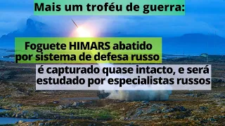 Rússia vai estudar foguete do HIMARS capturado quase intacto