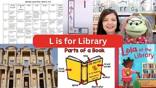 L is for Library | COMPLETE Pre-K | Session 1, DAY 12