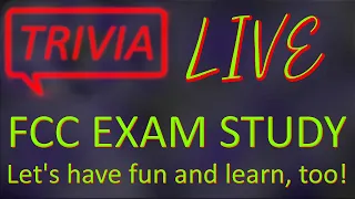 Trivia Night! - Study for the FCC Amateur Radio Exam while having fun! 5/16/2024