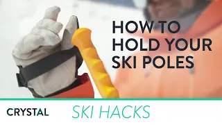 How to hold your ski poles | Crystal Ski Holidays