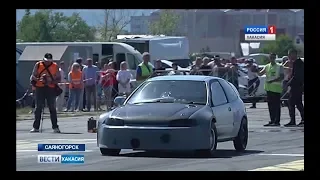 В Саяногорске прошел Чемпионат Сибири по дрэг-рейсингу. 20.08.2018