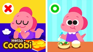 No No Song😫 I Don't Want Vegetables! | Good Habits Songs for Kids | Nursery Rhymes | Hello Cocobi