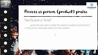 Process vs person praise - getting people to want to try harder