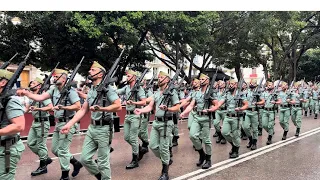 Desembarco de la Legión. Desfile por Alameda Principal. Traslado Cristo de la Buena Muerte Mena 2024