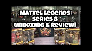 Target Exclusive WWE Mattel Legends Series 8 Unboxing & Review! Hot Off The Shelves!