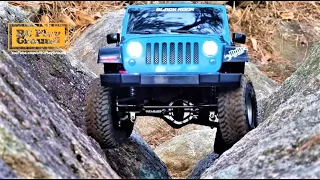 RC Car RC4WD Cross Country Off-Road Trail Ride