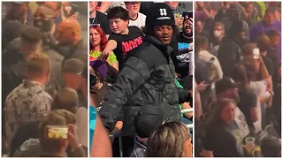 Lamar Jackson GETS MVP CHANTS In BALTIMORE At AEW Wrestling 🔥