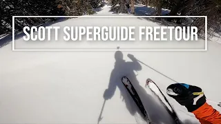 A Backcountry Powder Ski // SCOTT Superguide Freetour