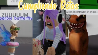 😁Cumpliendo Sus Retos 😱/Roblox