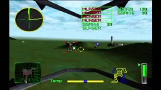 Mechwarrior 2 (PS1): Clan Wolf: Trial of Refusal Mission 1