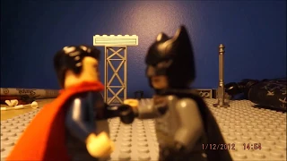 Batman V Superman fight scene recreation lego