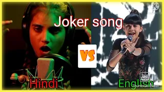 Joker song/Indila | Aish Hindi vs diana ankudinova  English female version