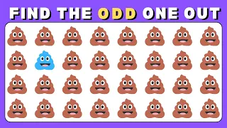 Find the odd emoji out [ Easy, Medium, Hard levels]| puzzle bee | Emoji challenge