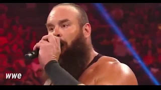 Braun strowman and boxing champion tyson fury in huge brawl raw October 7 2019 fight amazing