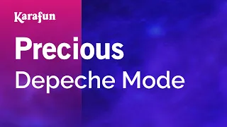 Precious - Depeche Mode | Karaoke Version | KaraFun