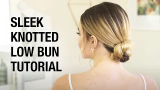 Hailey Bieber Wedding Hairstyle Inspo | Sleek Knotted Low Bun Tutorial | Kenra Professional