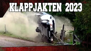 Klappjakten 2023 - Crash & Action - Rullningar, Avåkningar, Kriser & Häftig Bilåka!