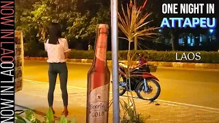 One night in Attapeu Laos - Market Pizza & Beer | Now in Lao