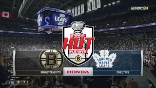 NHL 17 Stanley HUT Playoffs (Bo5 Semi-finals!) Maple Leafs (ChelTips) vs. Bruins (Brianstormed)