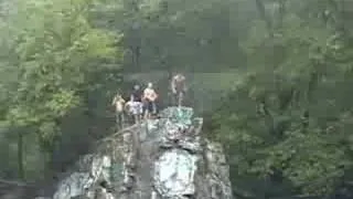 Creek Cliff Jump