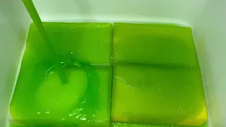 {ASMR} SOFT SPONGES w/THICK DISH SOAP | SQUEEZING | CREAMY SUDS💚🤍💛🎧🫶