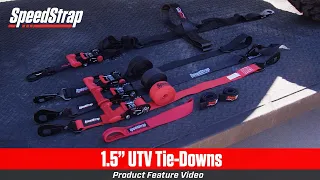 SpeedStrap 1.5" UTV Tie Downs - Product Feature Video