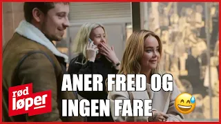 Sophie Elise og Isak Dreyer overraskes på åpen gate