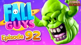 Ghost Busters Costumes! Slime Puft Bundle! Slimer & Puft Costumes! - Fall Guys Gameplay Part 92