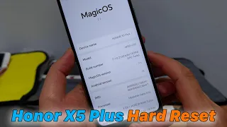 Honor X5 Plus Remove Screen Lock (Hard Reset)