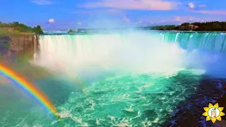 Amazing Niagara Falls - Relaxing Piano Music for Study, Work, Focus, Meditation 🌸 #relaxingmusic