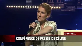 Céline Dion - Conférence de presse complète pour la tournée d'été (Juillet 2016)