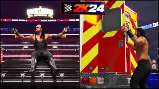 WWE 2K24 Casket Match & Ambulance Match Gameplay Reveal