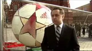 Unveiling of the official UEFA Champions League™ Final ball