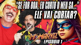 VIMOS O EP1 de MS MARVEL e Rodrigo vai cortar as Bolas como Prometeu? Irmãos Piologo  #MsMarvel