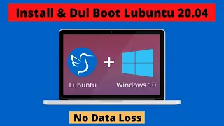 How to Install and Dual boot Lubuntu 20.04 Alongside Windows 10 | Lubuntu 20.04 LTS Installation