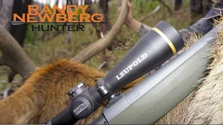 New Mexico elk hunt with Randy Newberg - Rifle, Scope,  and Bullet used by Bruce Pettet